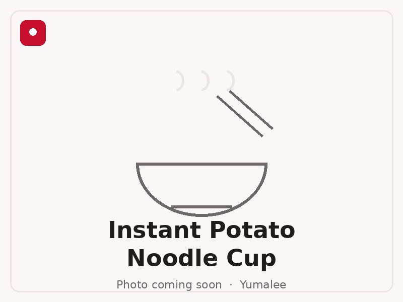 Instant Potato Noodle Cup