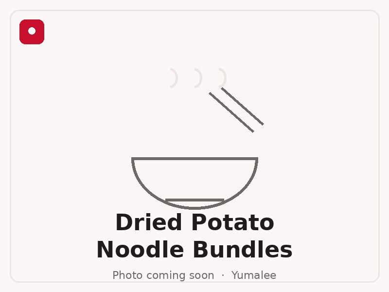 Dried Potato Noodle Bundles